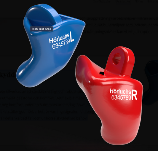 Sowei Hörselskydd – Flexibelt och Bekvämt Hörselskydd för Långa Arbetsdagar - Yrkeskläderförproffs