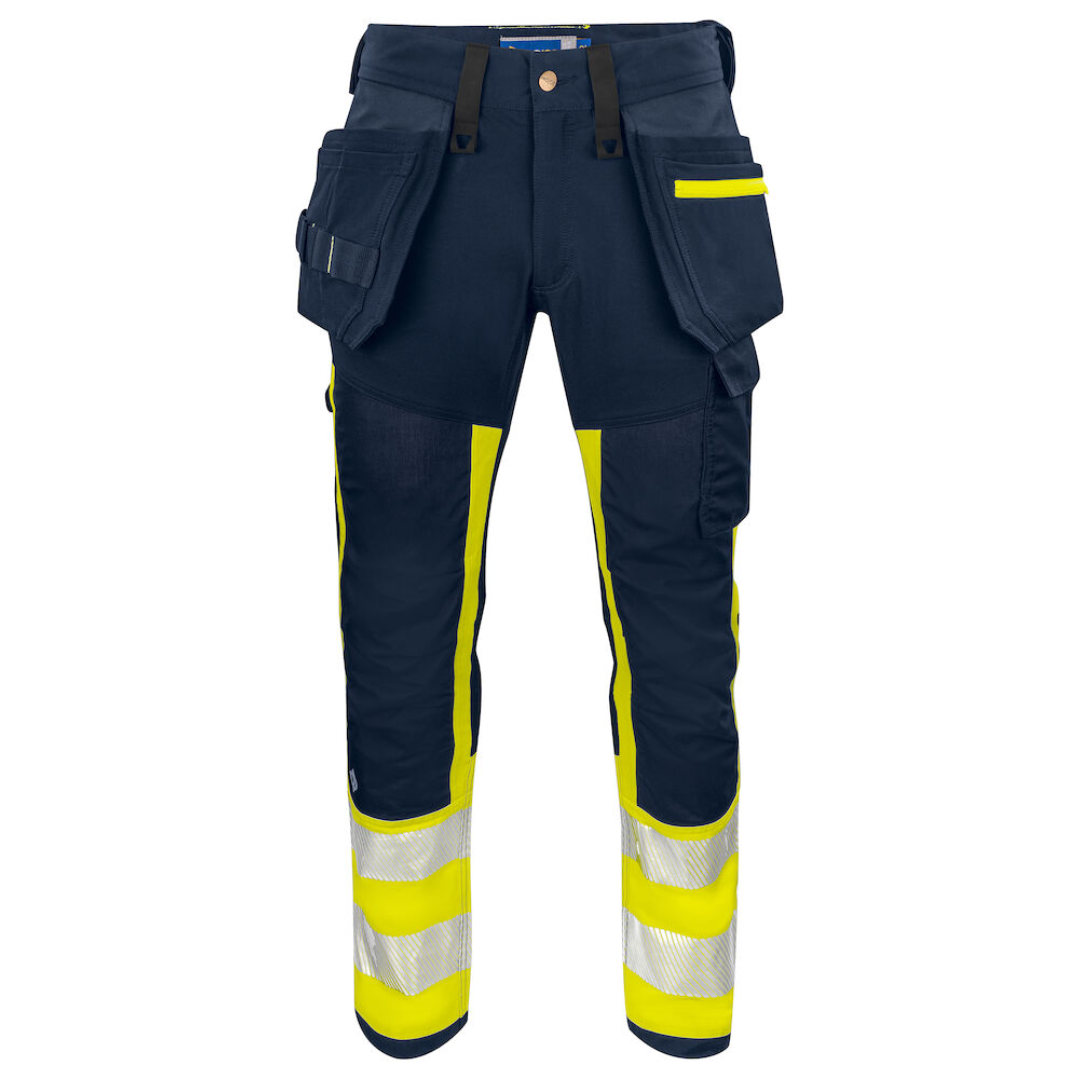 Hantverksbyxa stretch varselklass 1 - [yrkesklader_for_proffs]
