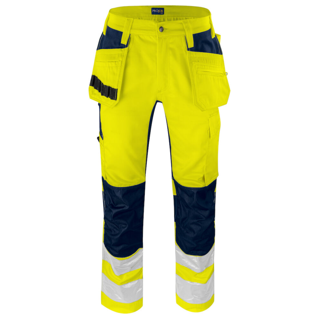 Hantverksbyxa stretch varselklass 2 - [yrkesklader_for_proffs]