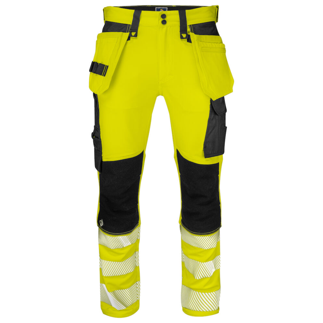 Hantverksbyxa stretch varselklass 2 - [yrkesklader_for_proffs]