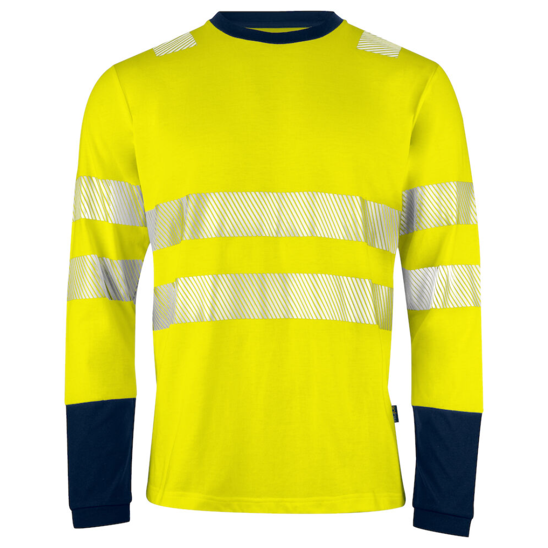 Långärmad t-shirt varselklass 3/2 - [yrkesklader_for_proffs]