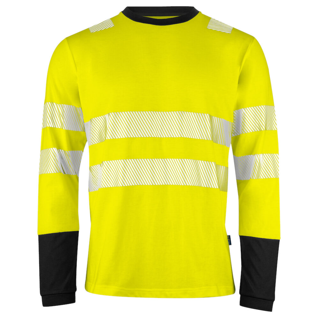 Långärmad t-shirt varselklass 3/2 - [yrkesklader_for_proffs]