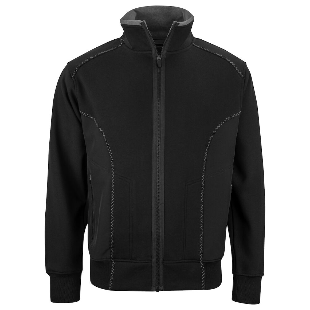 Sweatshirt med dragkedja - [yrkesklader_for_proffs]