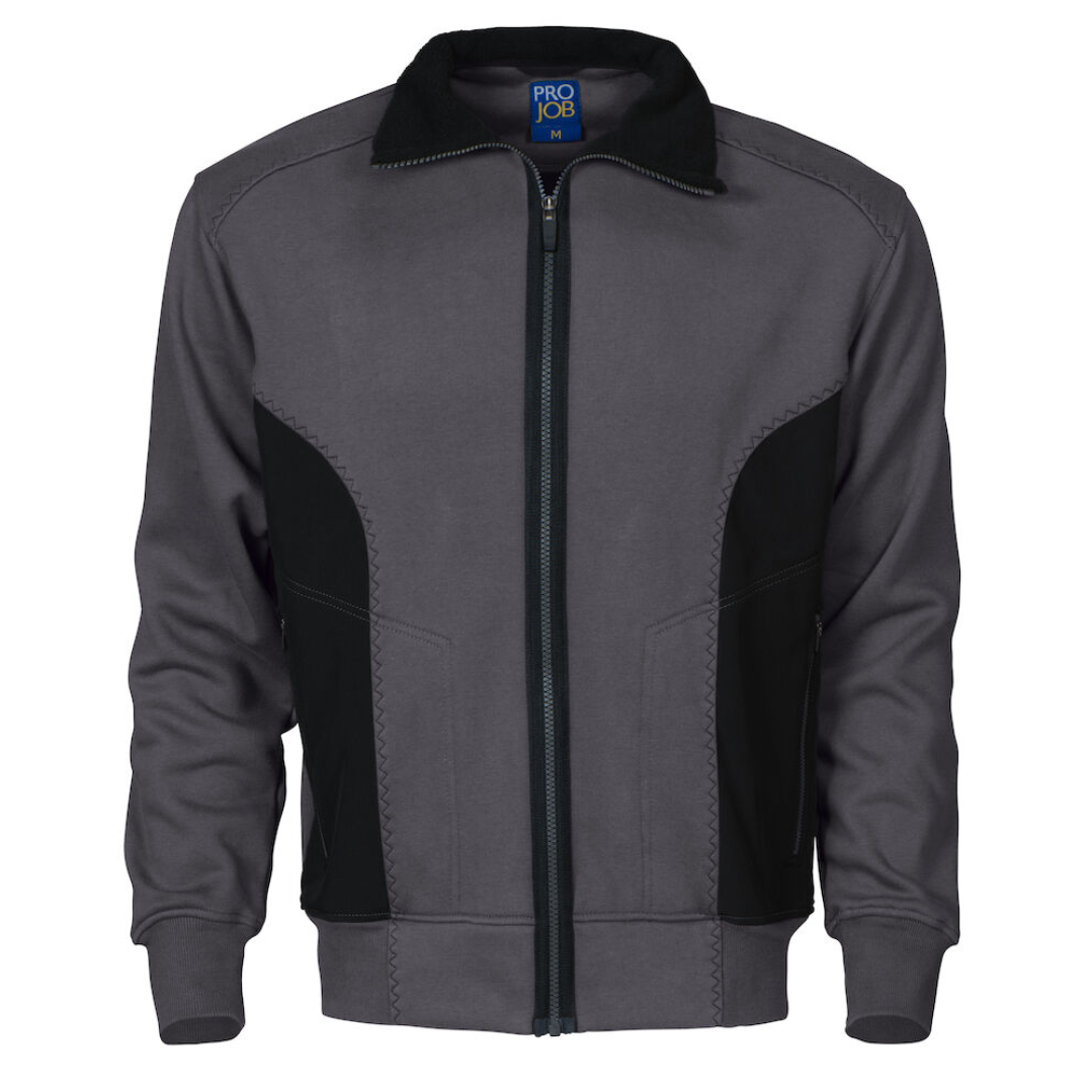 Sweatshirt med dragkedja - [yrkesklader_for_proffs]