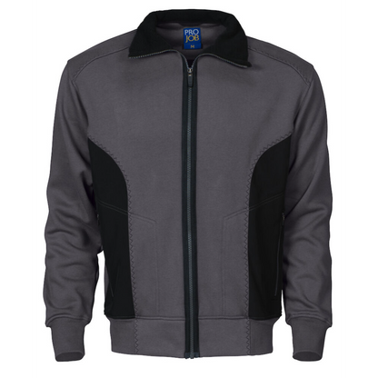 Sweatshirt med dragkedja - [yrkesklader_for_proffs]