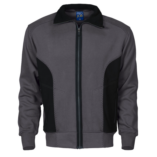 Sweatshirt med dragkedja - [yrkesklader_for_proffs]