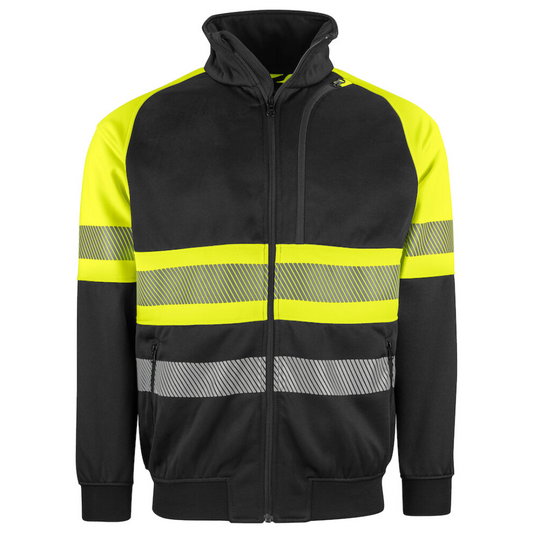 Sweatshirt med dragkedja varselklass 1 - [yrkesklader_for_proffs]