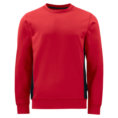 Sweatshirt med kontrastfärg - [yrkesklader_for_proffs]