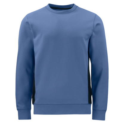 Sweatshirt med kontrastfärg - [yrkesklader_for_proffs]
