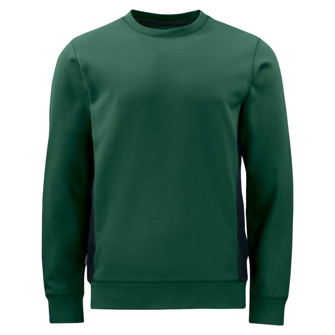 Sweatshirt med kontrastfärg - [yrkesklader_for_proffs]