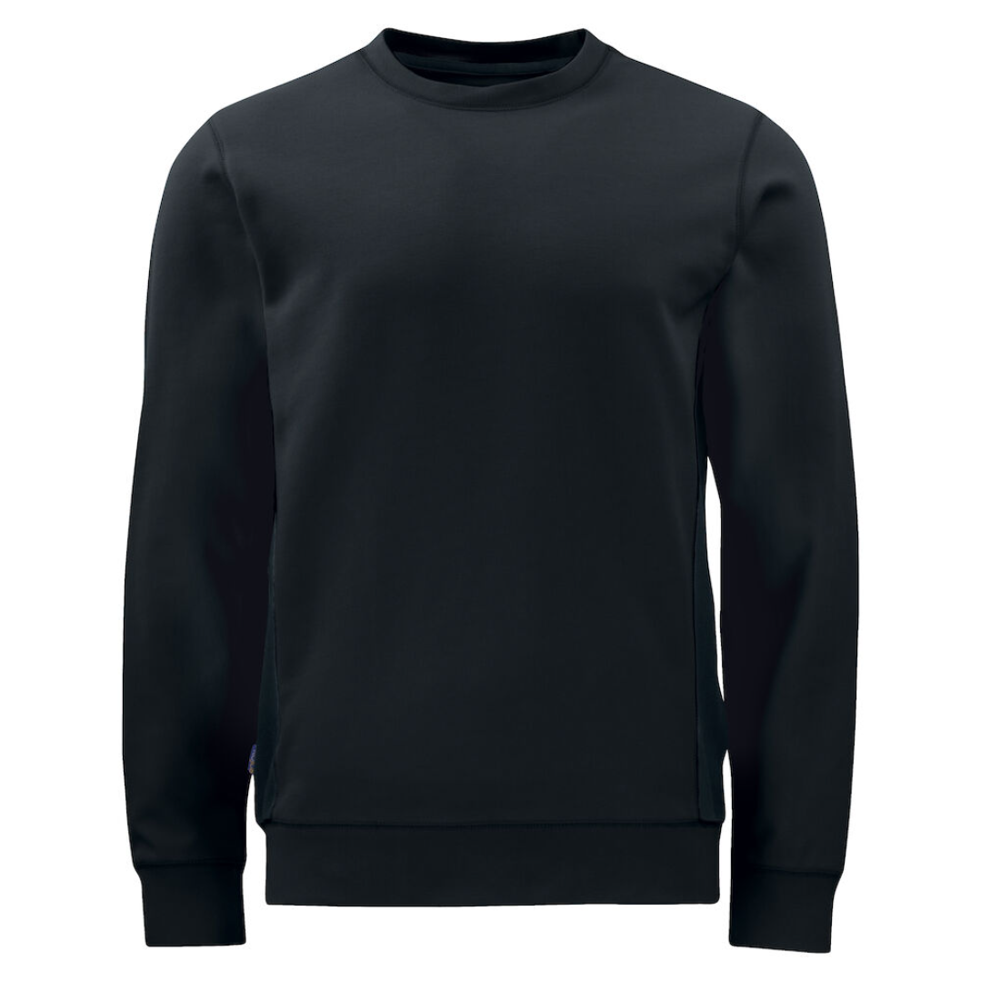 Sweatshirt med kontrastfärg - [yrkesklader_for_proffs]