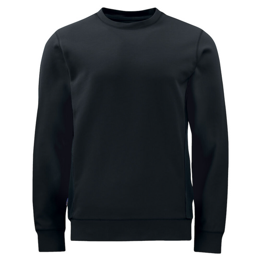 Sweatshirt med kontrastfärg - [yrkesklader_for_proffs]